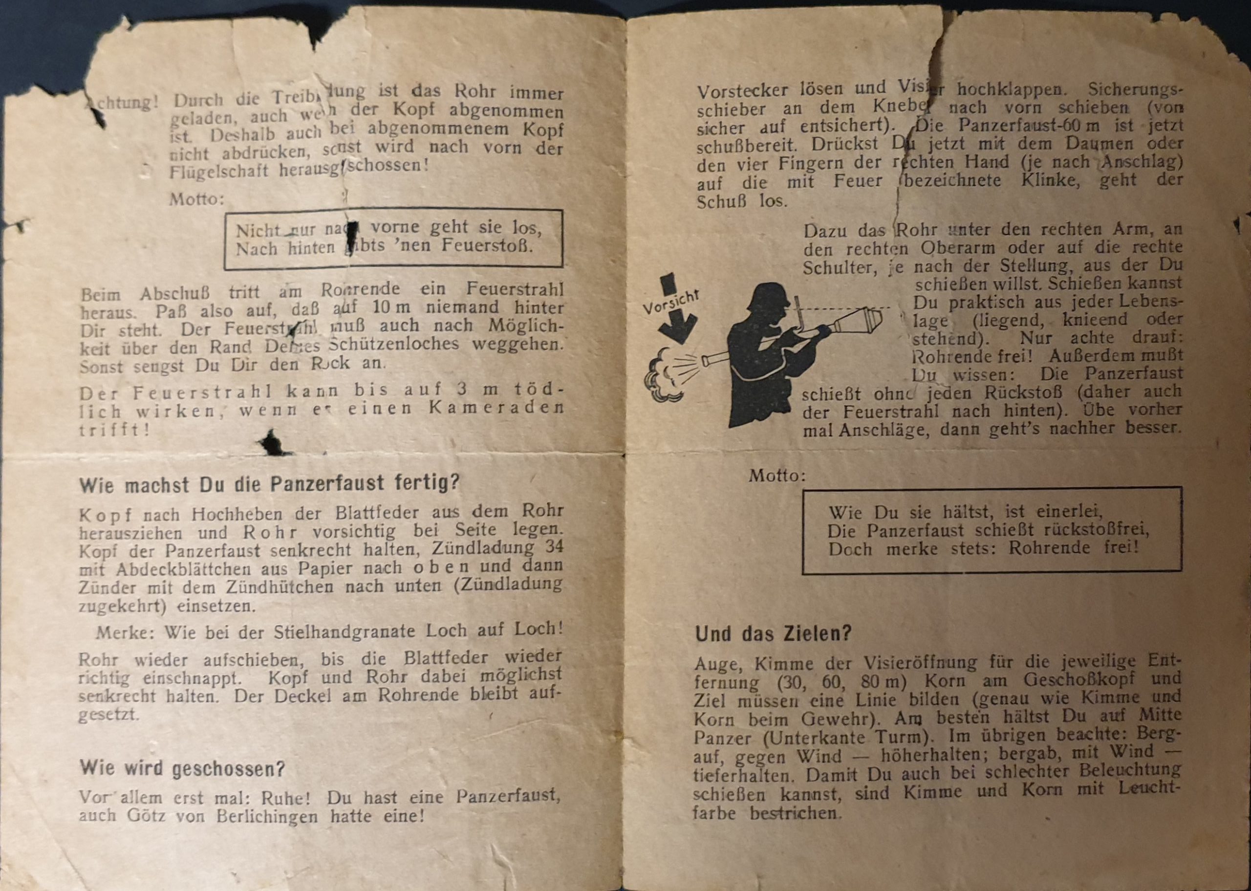 Mode d'emploi du Panzerfaust 60m – Image 3